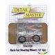 1/24 Race Car Steering Wheel 13"