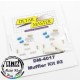 1/24, 1/25 Muffler Kit #2 (2x Resin Mufflers, 2x Stickers, 2x Muffler Boxes)