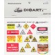 1/35 Modern Assorted Warning Signs (1 sheet)