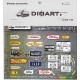 1/35 WWII Normandy, Locality and Traffic Signage v.2 (x1 sheet)