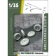 1/35 FJ43 Wheels set Type 1 (civil pattern) for AK kit