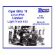 1/35 Opel Blitz 1t. PAK 37mm Limber Resin Kit