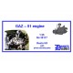 1/35 Gaz-51 Engine