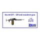 1/35 WWII Soviet Dt-29 Tank Machine Gun