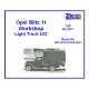 1/35 Opel Blitz 1t Workshop Light Truck 4x2 Resin Kit