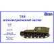 1/35 WWII TAS Armoured Personnel Carrier Resin Kit