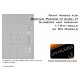 1/16 Panzer IV Ausf H Insignia & Numbers Paint Masks for Trumpeter #00920