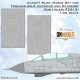 1/32 Tornado Gr.4 Canopy Masking Set for Italeri kit #2513 (Interior + Exterior)