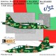 1/32 Bulgarian Digital Camo & Insignia Su-25K/UBK Paint Masking for Trumpeter #02276/77