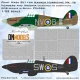 1/32 Hawker Hurricane Mk.IIb Numbers & Insignia Paint Masking for Revell #04968