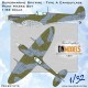 1/32 Supermarine Spitfire Camouflage Type A Paint Masks Set