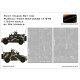 1/35 Russian Tiger GAZ-233014 STS Camouflage and Windows Paint Masks for Meng Model