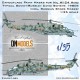 1/35 Mil Mi-24 Hind 1980s Standard Soviet Camo & Red Stars Masking for Trumpeter kits