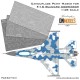 1/48 F-16 Blizzard Aggressor Camouflage Paint Masks for Tamiya kits