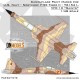 1/48 US Navy Northrop F-5E VFC-13 "Saints" Aggressor Camouflage Paint Masks