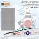 1/48 F-4B Phantom II Canopy & Wheels (Interior & Exterior) Paint Masking for Tamiya 61121