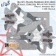 1/48 Su-57 Felon Russian 5th Gen Stealth Fighter Splinter Camo Masking for Zvezda kits