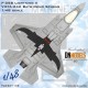 1/48 F-35B Lightning II VMFA-242 Bats Demo Plane Masking for Tamiya/Italeri kits