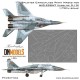 1/72 MIG-29SMT (Izdeliye 9-19) Splinter Camouflage Paint Masks for Trumpeter #01676