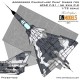 1/72 ATAC F-21/IAI Kfir C.2 Aggresssor Camouflage Paint Masks for AMK #86002