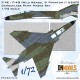 1/72 F-4E/RF-4 Phantom II & F-4G Wild Weasel USAFE Camouflage Masking for Fujimi/Hasegawa