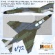 1/72 F-4E/RF-4 Phantom II & F-4G Wild Weasel USAFE Camouflage Masking for Fujimi/Hasegawa
