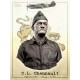 1/10 C.L.Chennault Bust