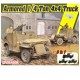 1/35 Armored 1/4-Ton 4x4 Truck w/.50-cal Machine Gun (3 in 1)