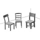1/72 Miniature Furniture Assorted Chairs Set #1