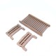 1/72 Miniature Furniture Disassembled Single Wooden Bed