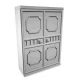 1/72 Double Door Wardrobe Miniature Furniture