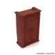 1/72 Rustic Double Door Wardrobe Miniature Furniture