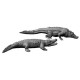 1/72 Miniature Animals - Resting Crocodiles