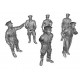 1/35 WWII German Officers Set #1 (6 figures)