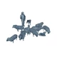 1/35 Shepherd with Dog & Sheep