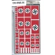 Multiple Scale Flag of WWII German 