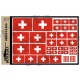 Multiple Scale Flag of Switzerland