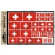 Multiple Scale Flag of Switzerland