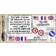 1/35 West German Berlin Wall/Border Signs