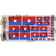 Multiple Scale Flag of Viet Cong Alternate #1