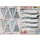 Decals for 1/48 USN F-14A/B/D VF-14/74/84/ & VX-30 Collection #2