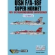Decals for 1/144 USN F-18F VFA-102 Diamondbacks