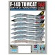 Decals for 1/48 USN F-14D Tomcat VF-31 "Tomcatters"