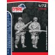 1/72 US Paratrooper Marching Ver.1, Normandy 1944 (2 figures)