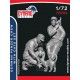 1/72 German Panzer Crew with Cat Set (2 figures)