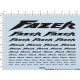 Decals - Fazer Logos (Black) for 1/12, 1/18, 1/20, 1/24, 1/43 Scales