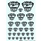 Decals - Kawasaki Ninja Cup for 1/12, 1/18, 1/20, 1/24, 1/43 Scales