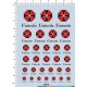 Decals - Resident Evil "Umbrella" Company Logos (Black & Red) Vol.1 for Various 