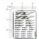 YZF Metal Logo Stickers for 1/12, 1/18, 1/20, 1/24, 1/43 Scales