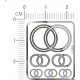 Gilera Metal Logo Stickers Vol.1 for 1/12, 1/18, 1/20, 1/24, 1/43 Scales